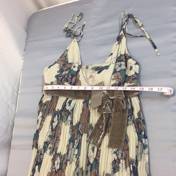 NWT Anthropologie Maple Floral Dress Sz 8 - Picture 7 of 8